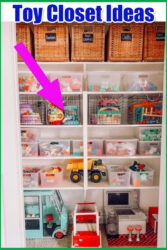Organizing Toys on a BUDGET - Simple Toy Storage Ideas For ALL The Toys