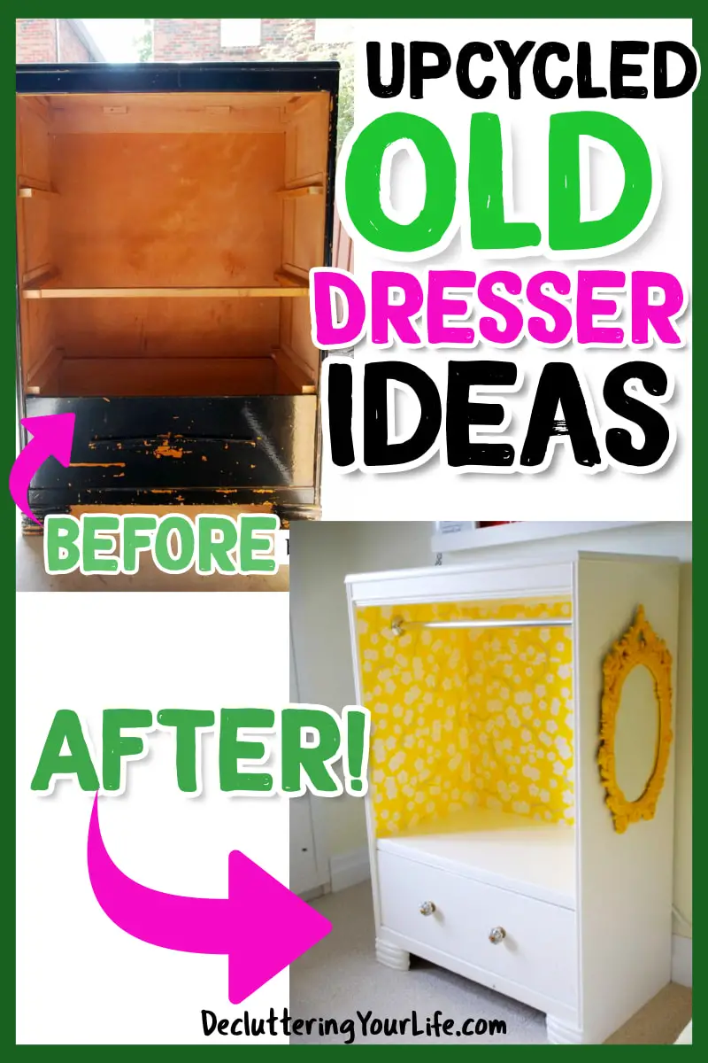 Upcycle Old Dresser Ideas