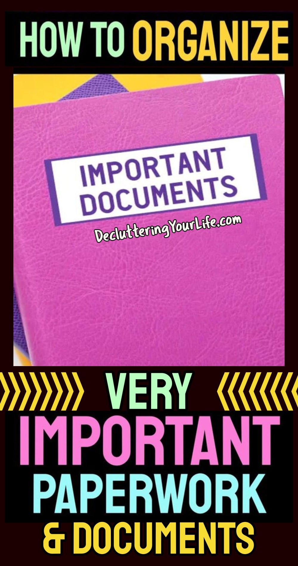 Important Documents Binder Checklist For Organizing Paperwork