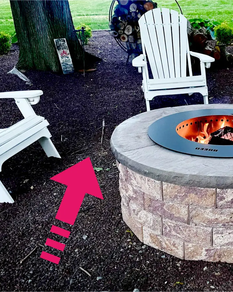 homemade fire pit seating designs - round gravel fire pit and seating area ideas