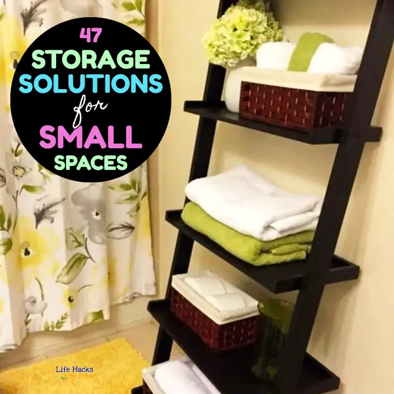 Storage solutions for small houses - clever creative and CHEAP ways to organize a small apartment on a budget