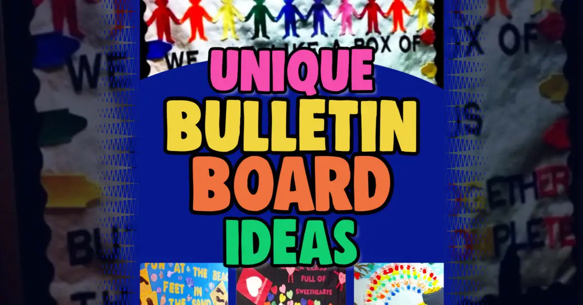 Unique bulletin board ideas