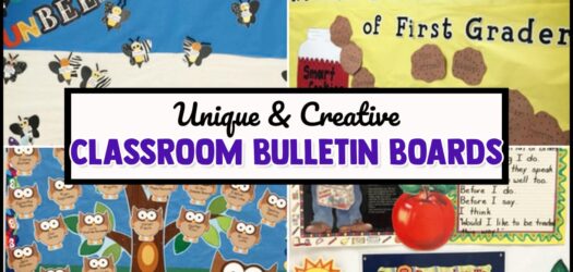 Handmade Classroom Bulletin Board Decorations  - need unique bulletin board ideas for school classrooms or for church? These are my favorite handmade decorations and creative ideas...