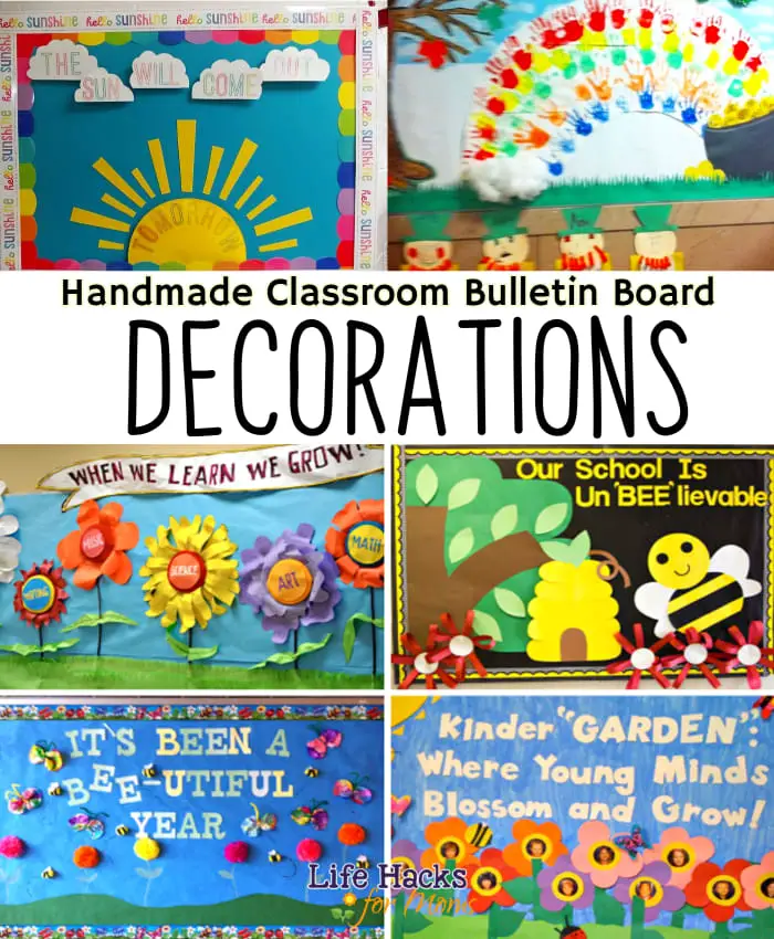 Handmade Classroom Bulletin Board Decorations For Early Childhood Classrooms - Unique Spring Bulletin Board Ideas