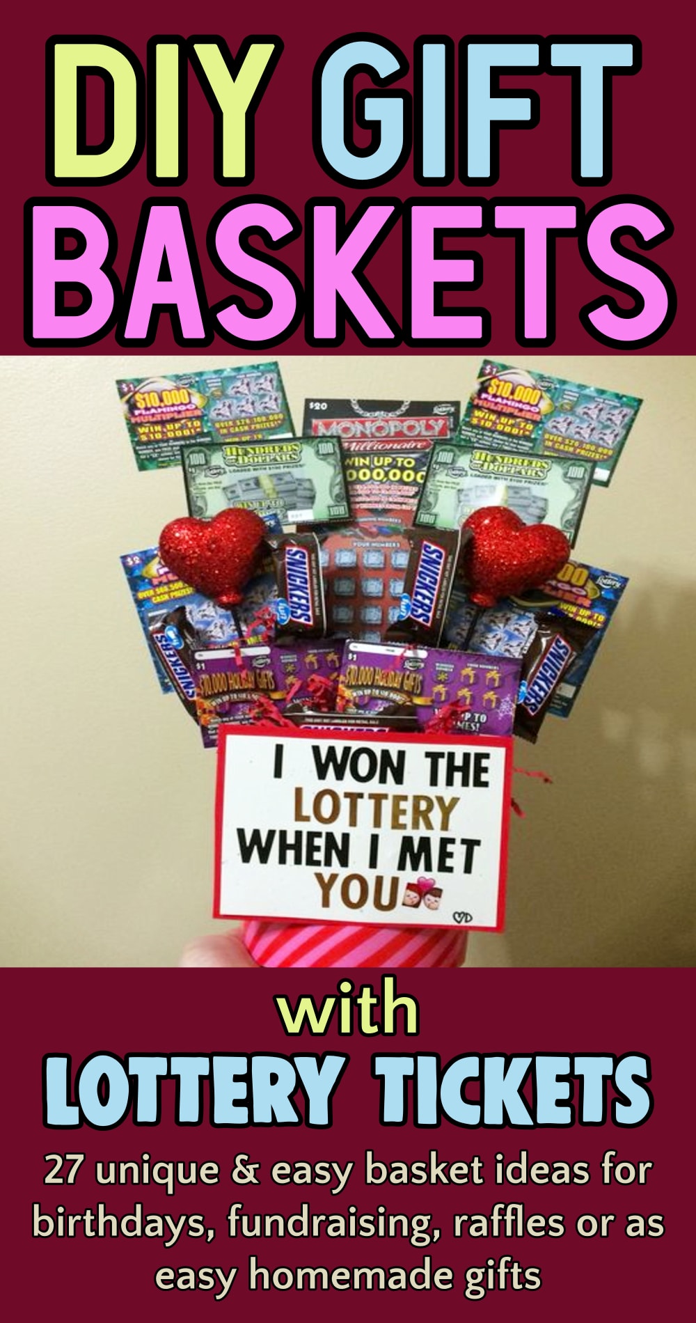 lottery ticket gift ideas