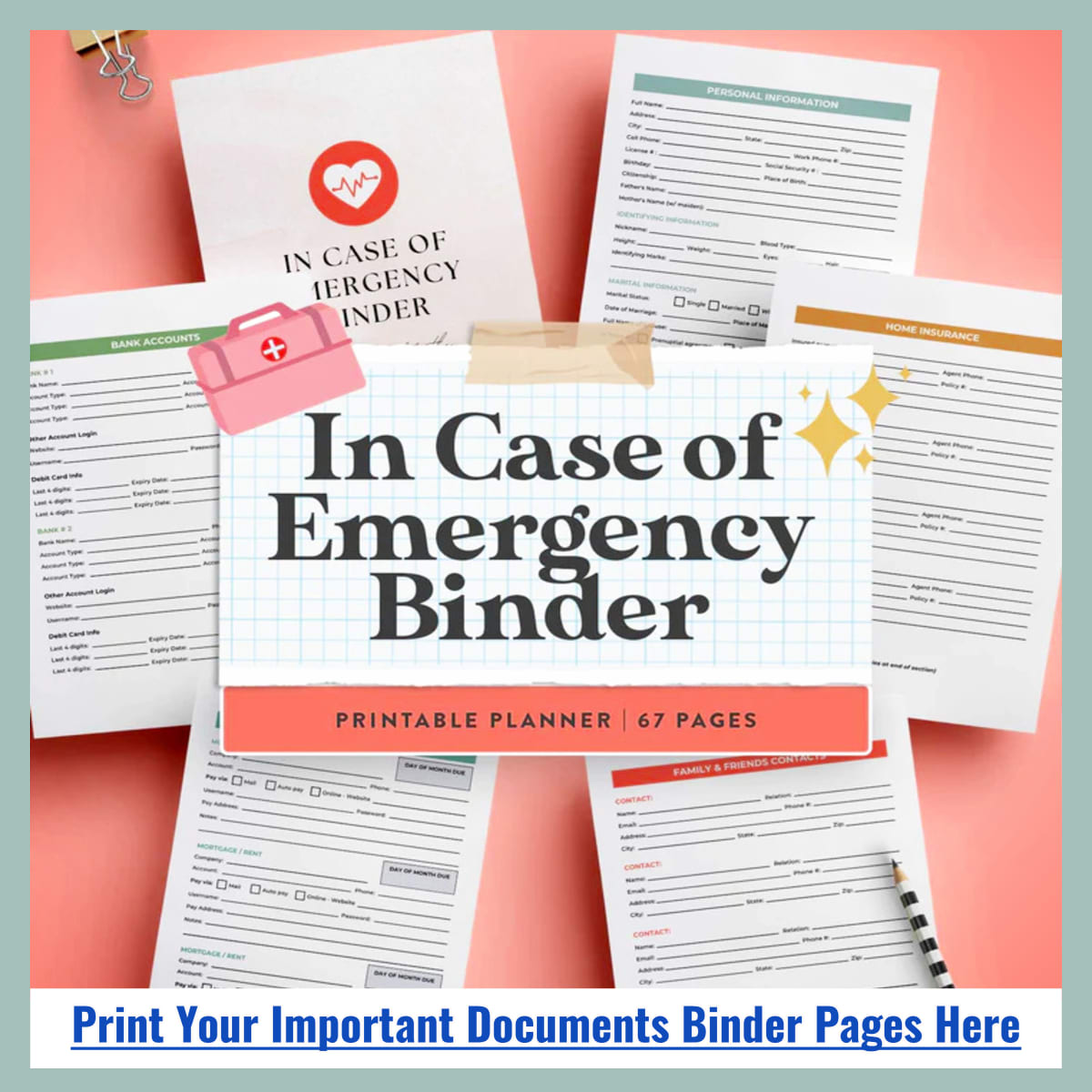 important-documents-binder-checklist-printables-and-paperwork-organizing-tips-artofit