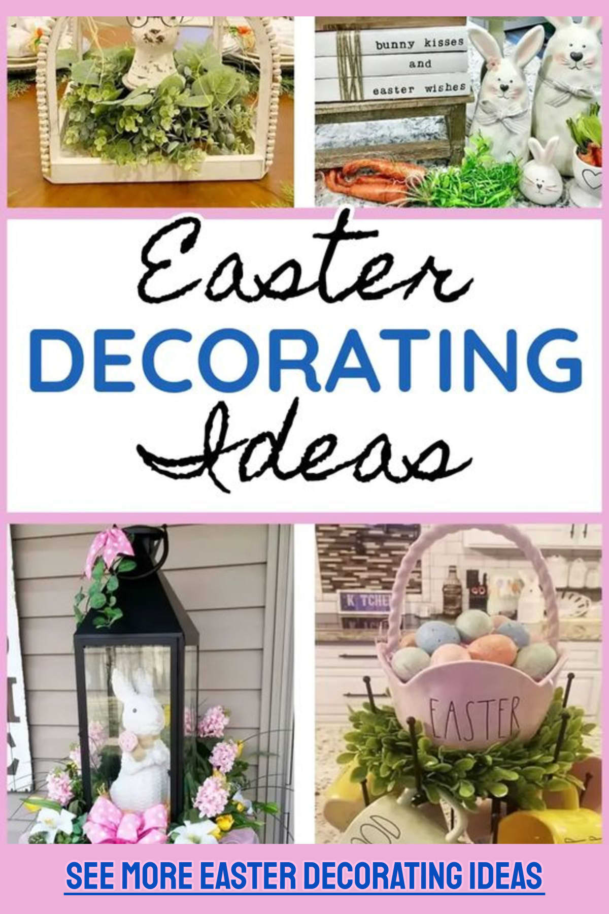 Easter Decorating, Baskets and Outdoor Decor Ideas