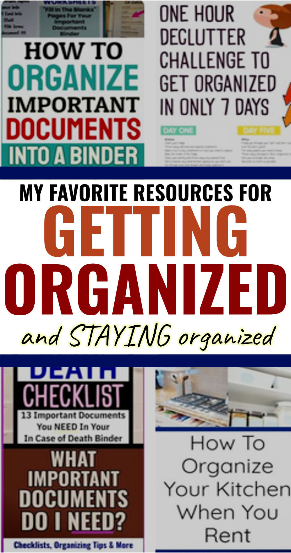 getting organized at home ideas on Pinterest
