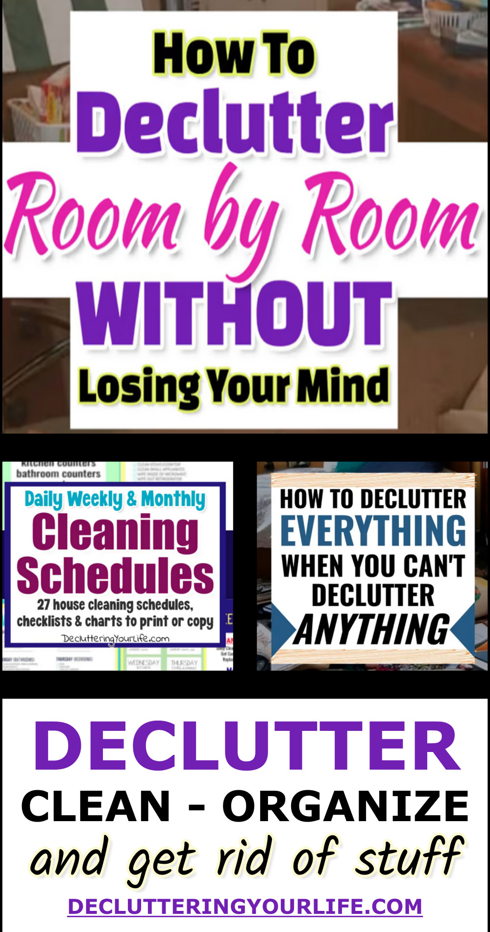 Declutter Clean Organize related
