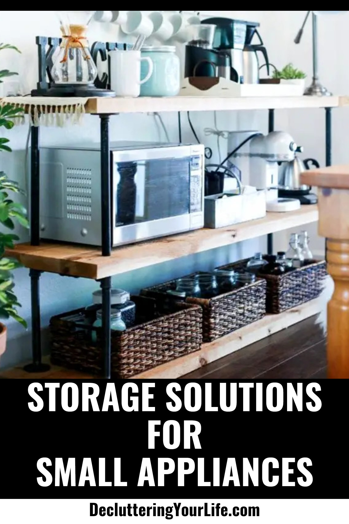 storage solutions for small appliances