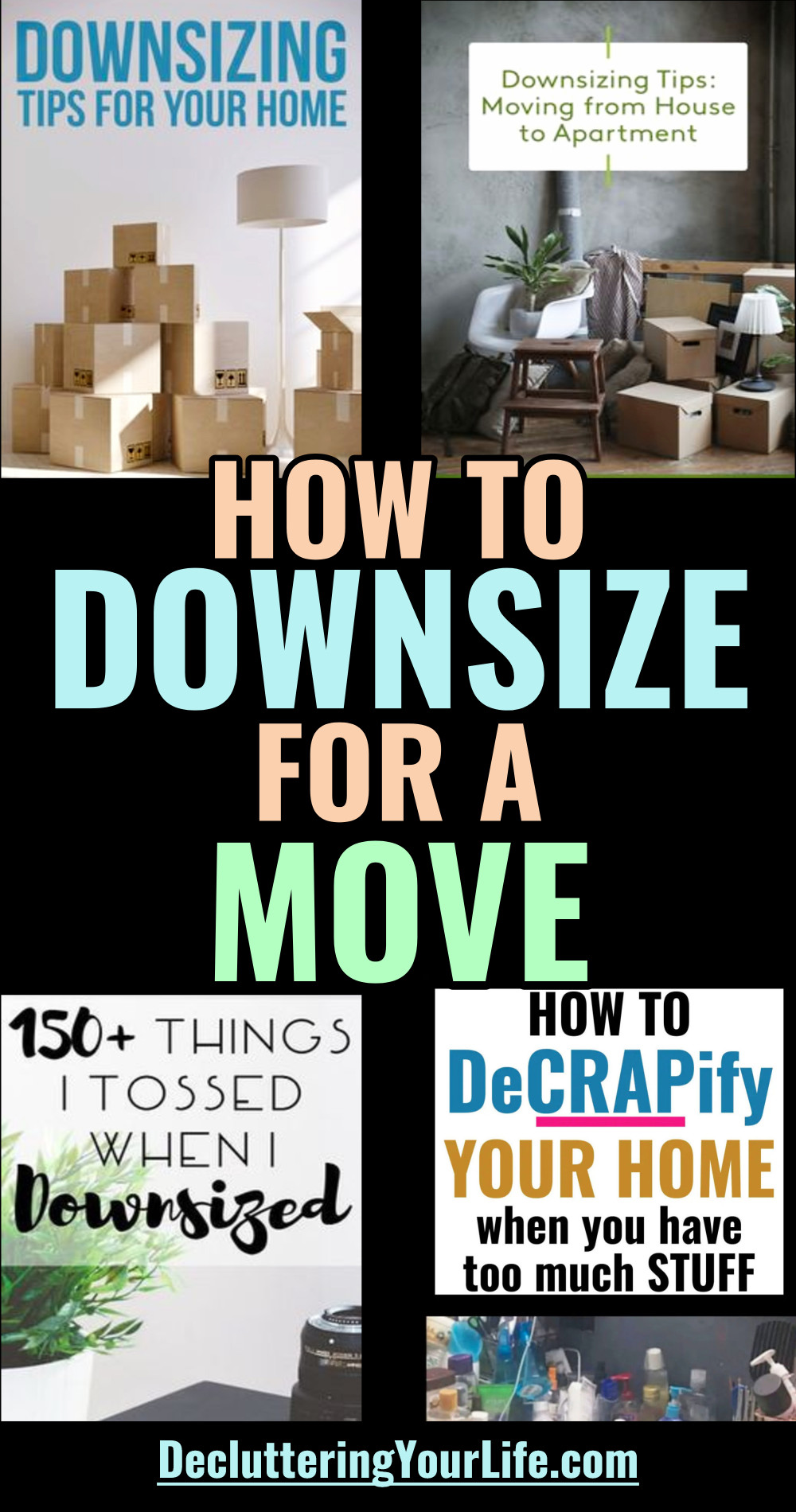 how to downsize for a move