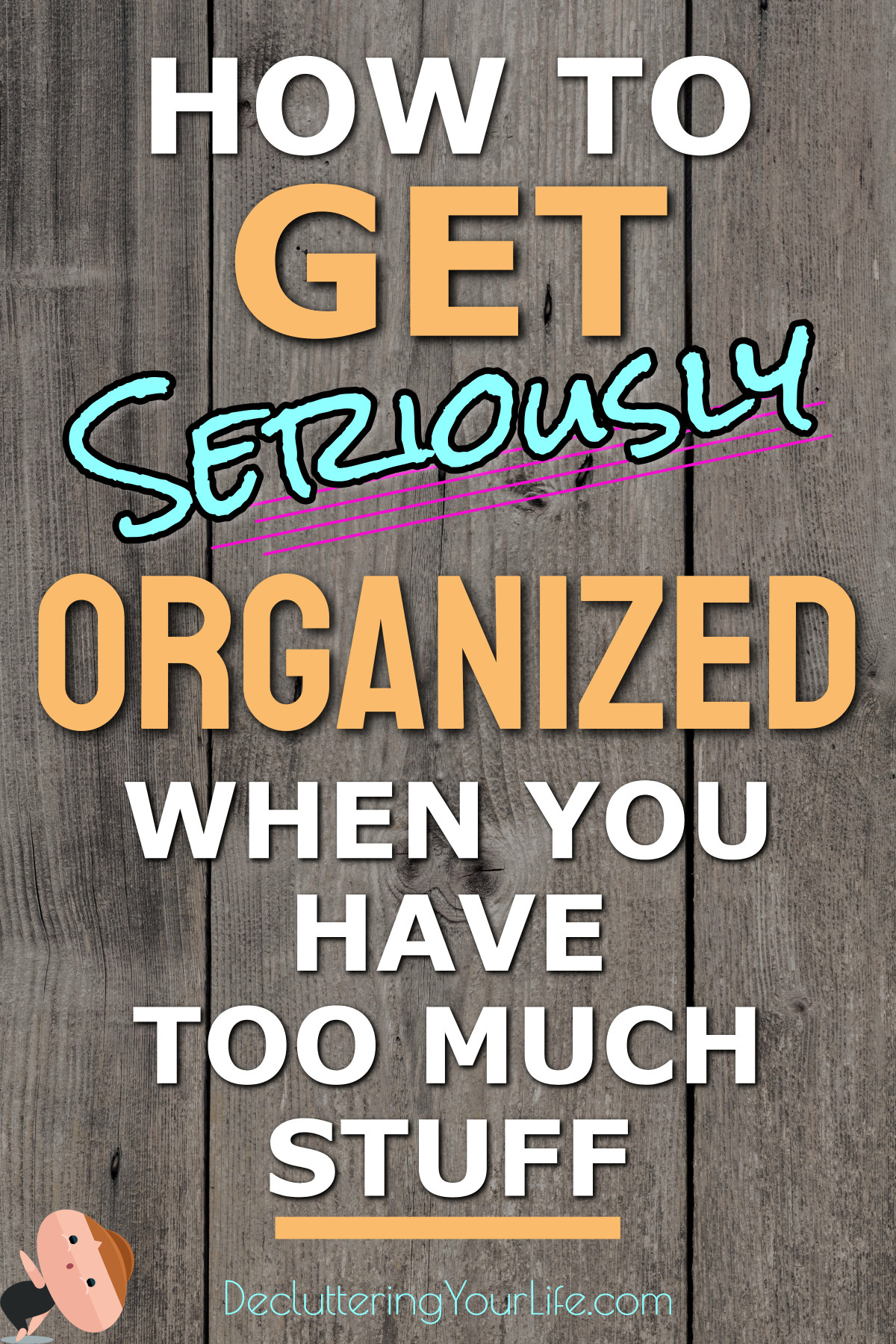 get seriously organized post