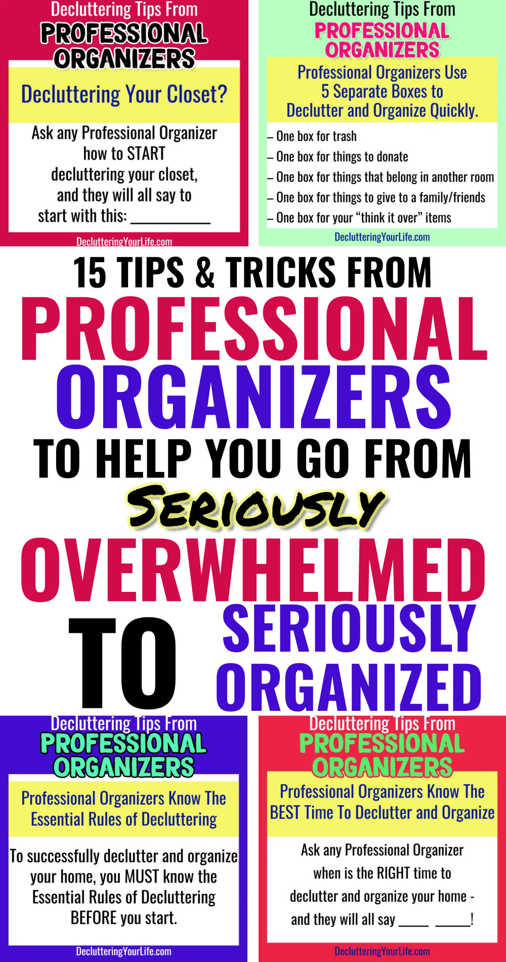 15 tips and tricks from professional organizers