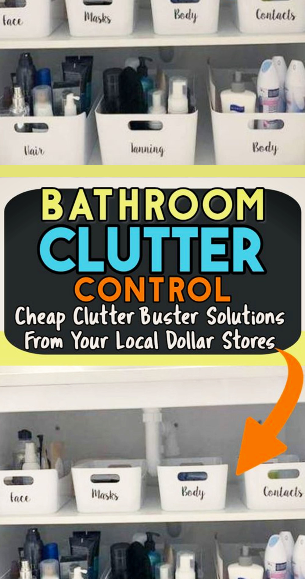 Bathroom Clutter Control Ideas