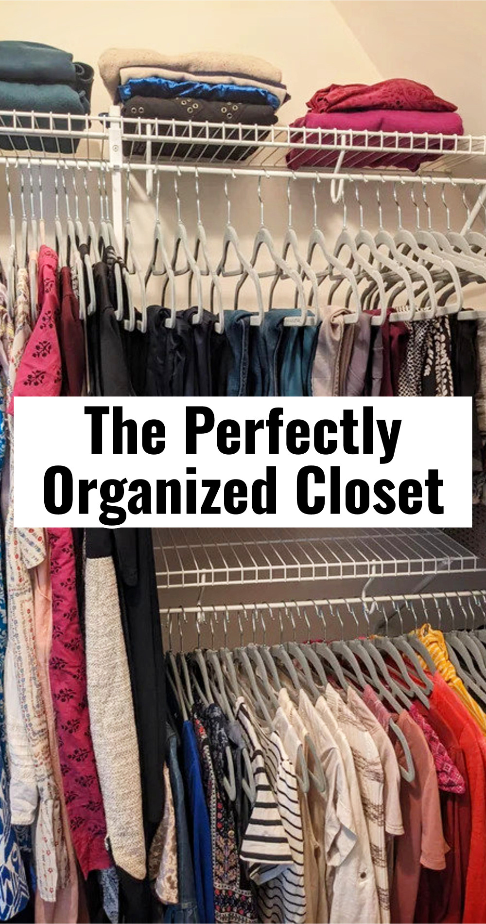 How I Declutter Clothes In My Closet - Even Though I Am a Closet SLOB