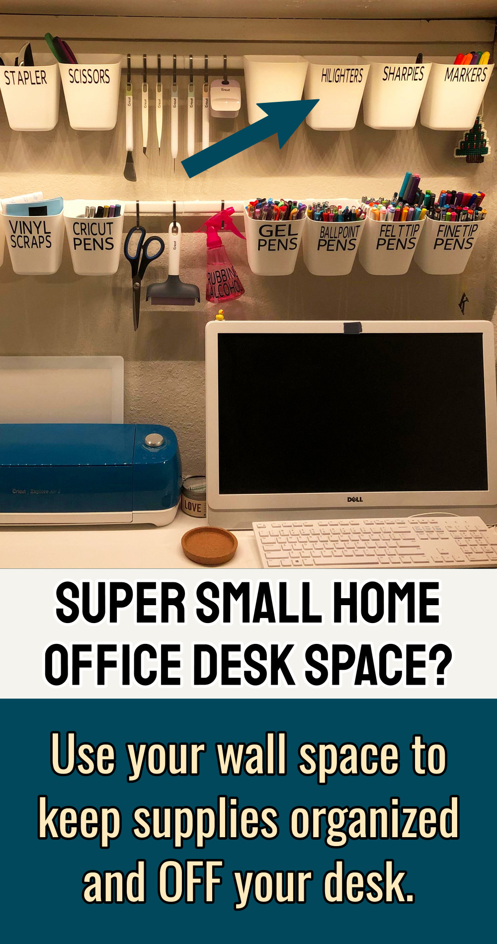 Small Home Office Desk Organization Ideas
