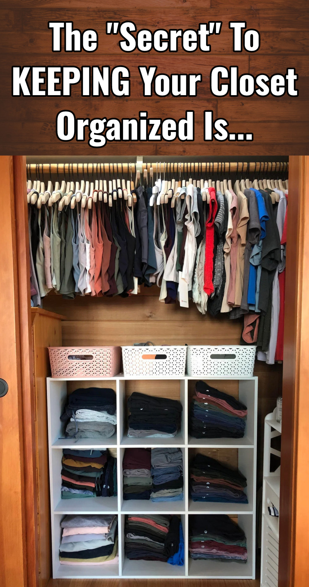 how to declutter and organize clothes in your closet