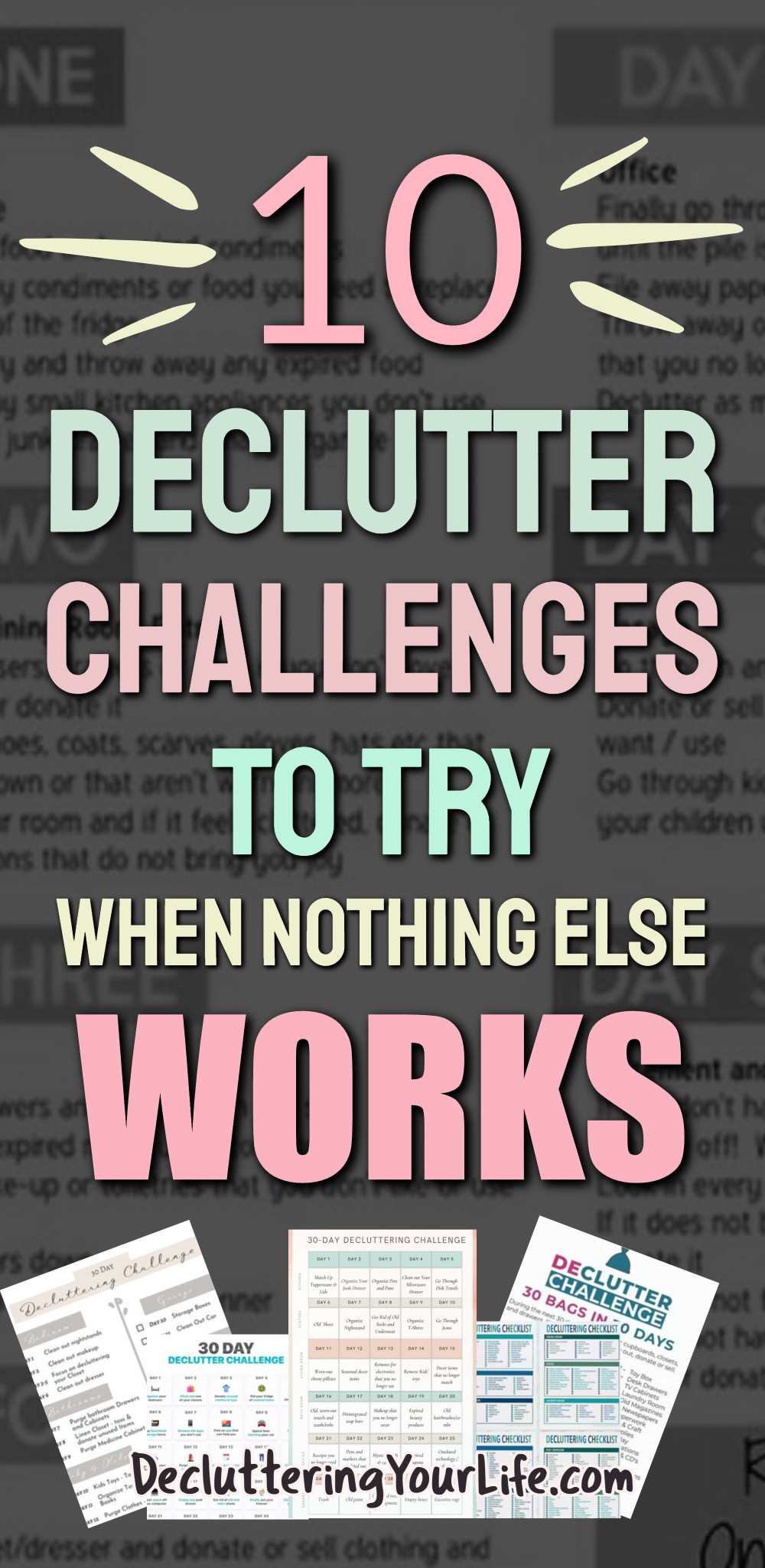 10 Declutter Challenges To Try When Nothing Else Works