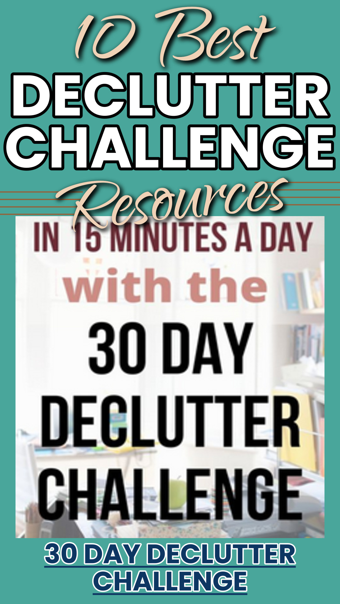 30-Day Declutter Challenge Action Plan