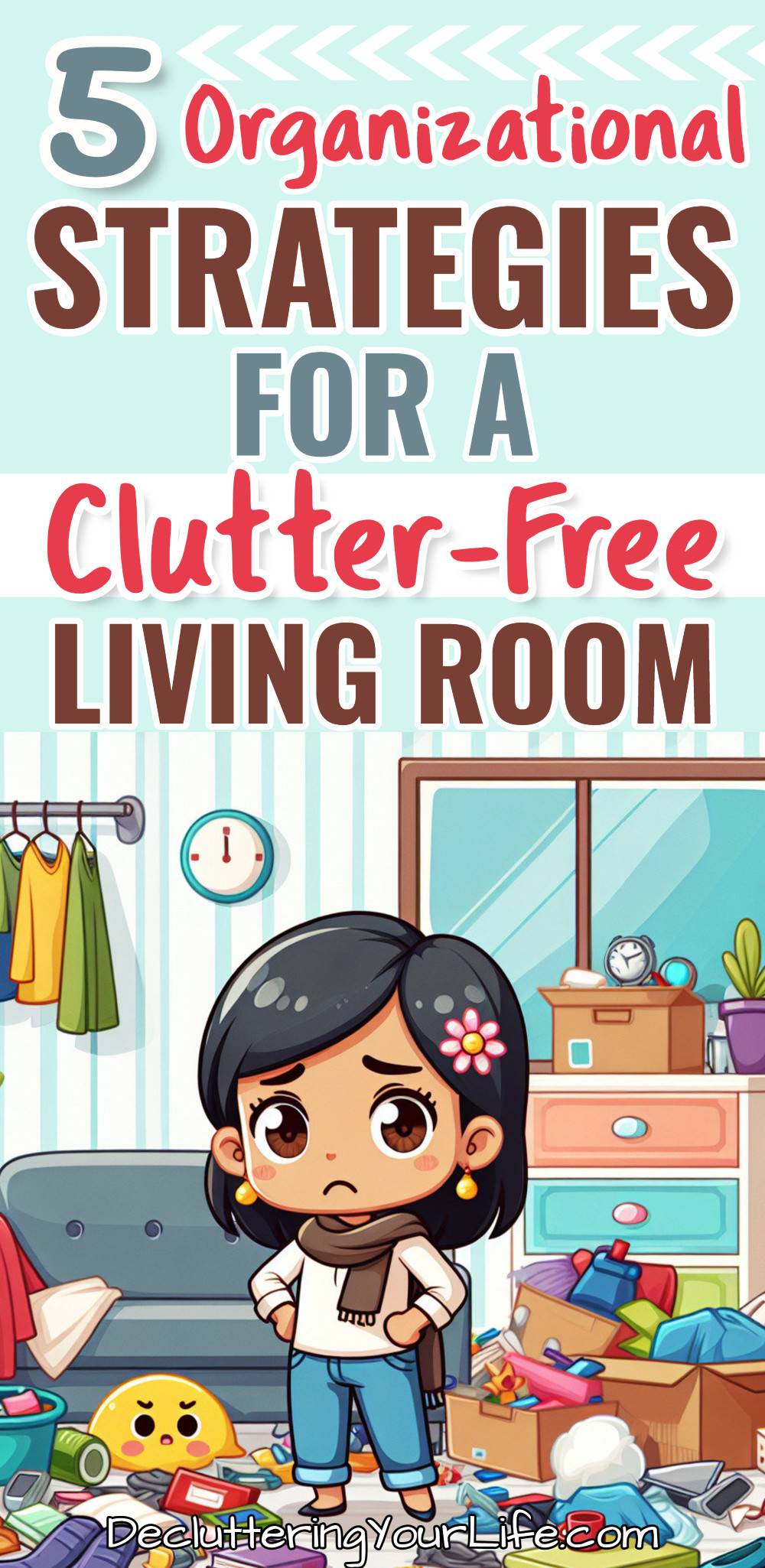 5 organizational strategies for a clutter-free living room