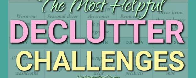 10 Best Declutter Challenge Resources  - NEED to declutter your home but need help? Check out these top 10 declutter challenge resources to finally get it done...