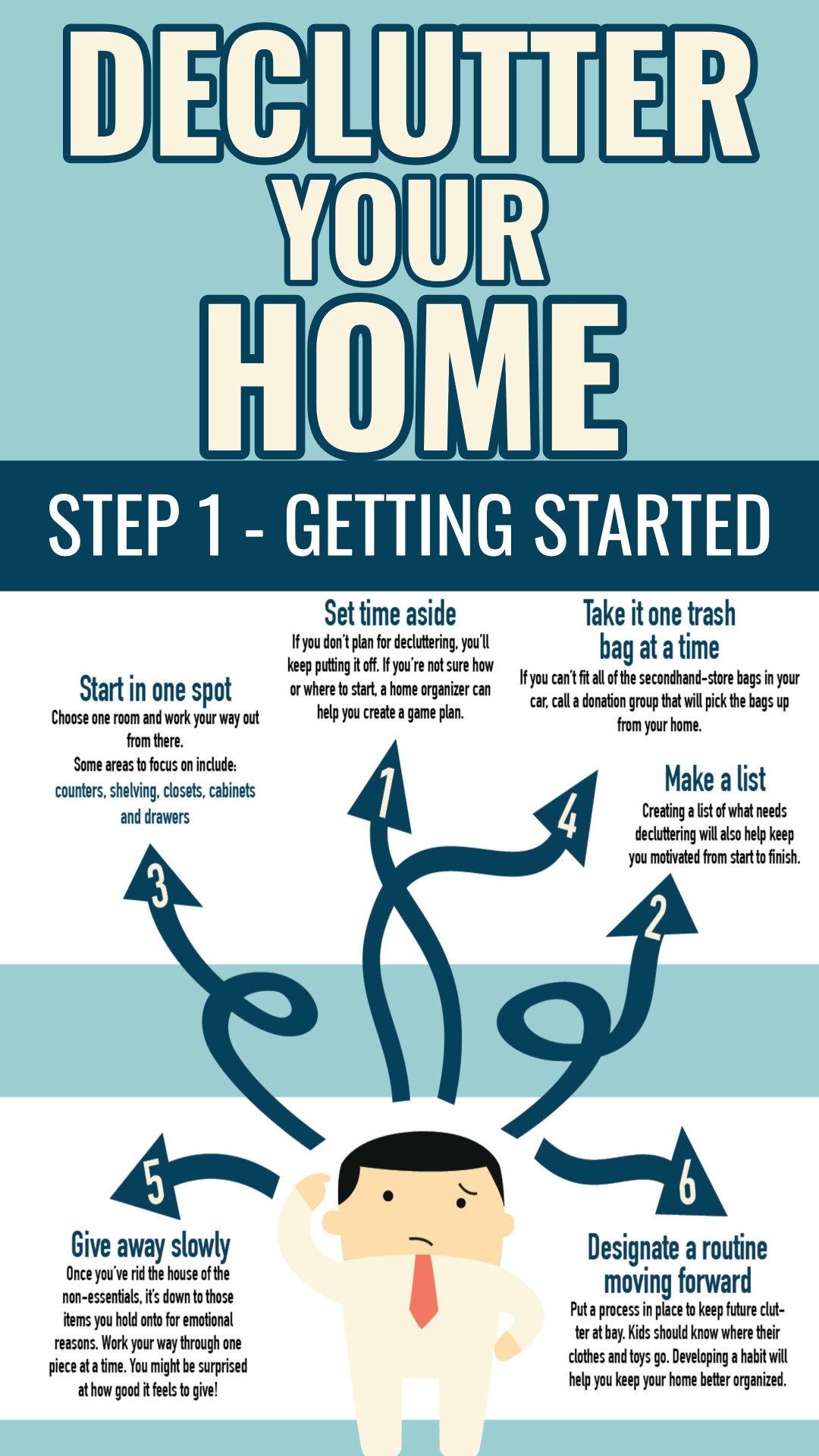 declutter your home step 1 getting started