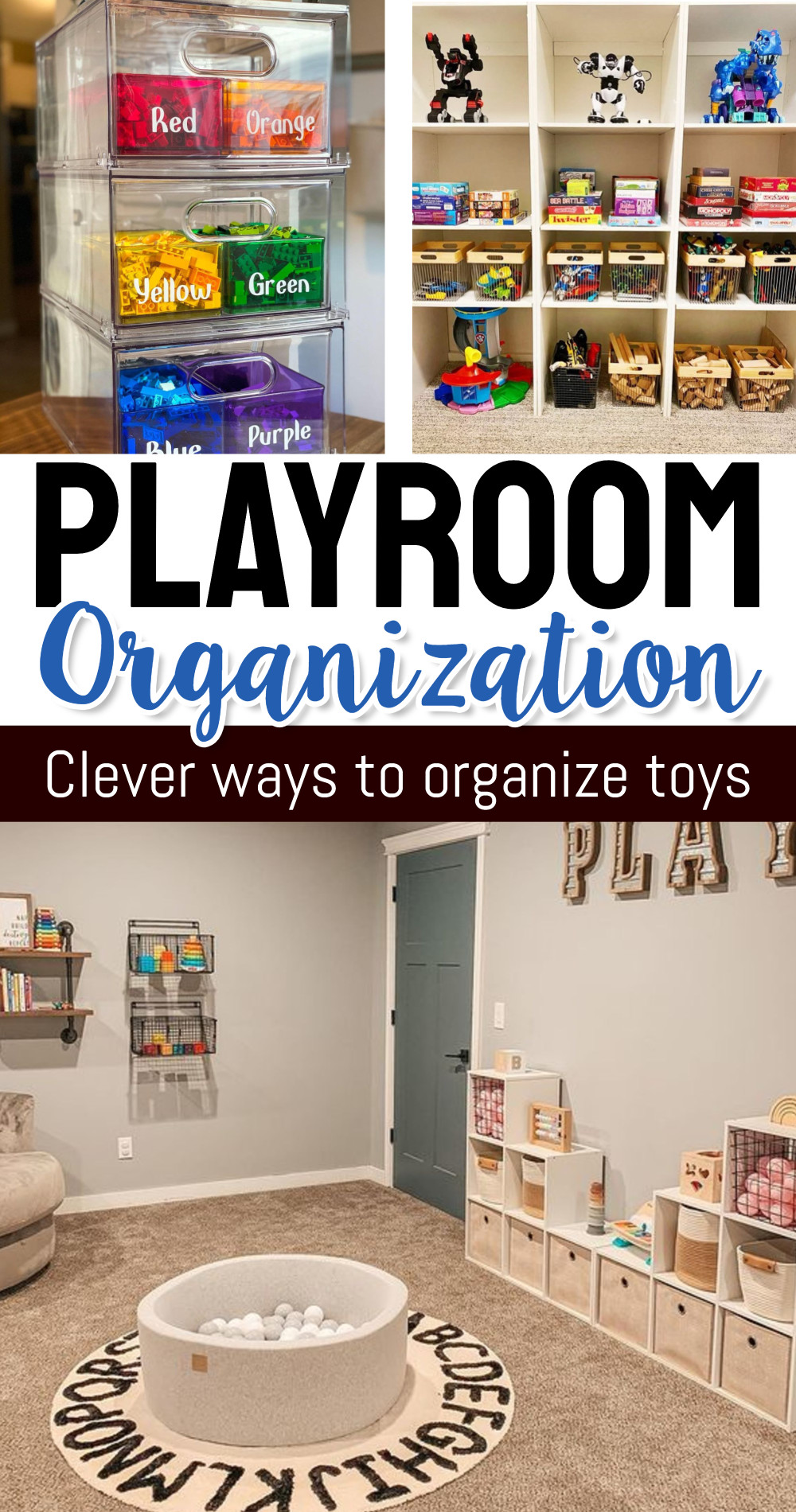 playroom organization ideas clever ways to organize toys