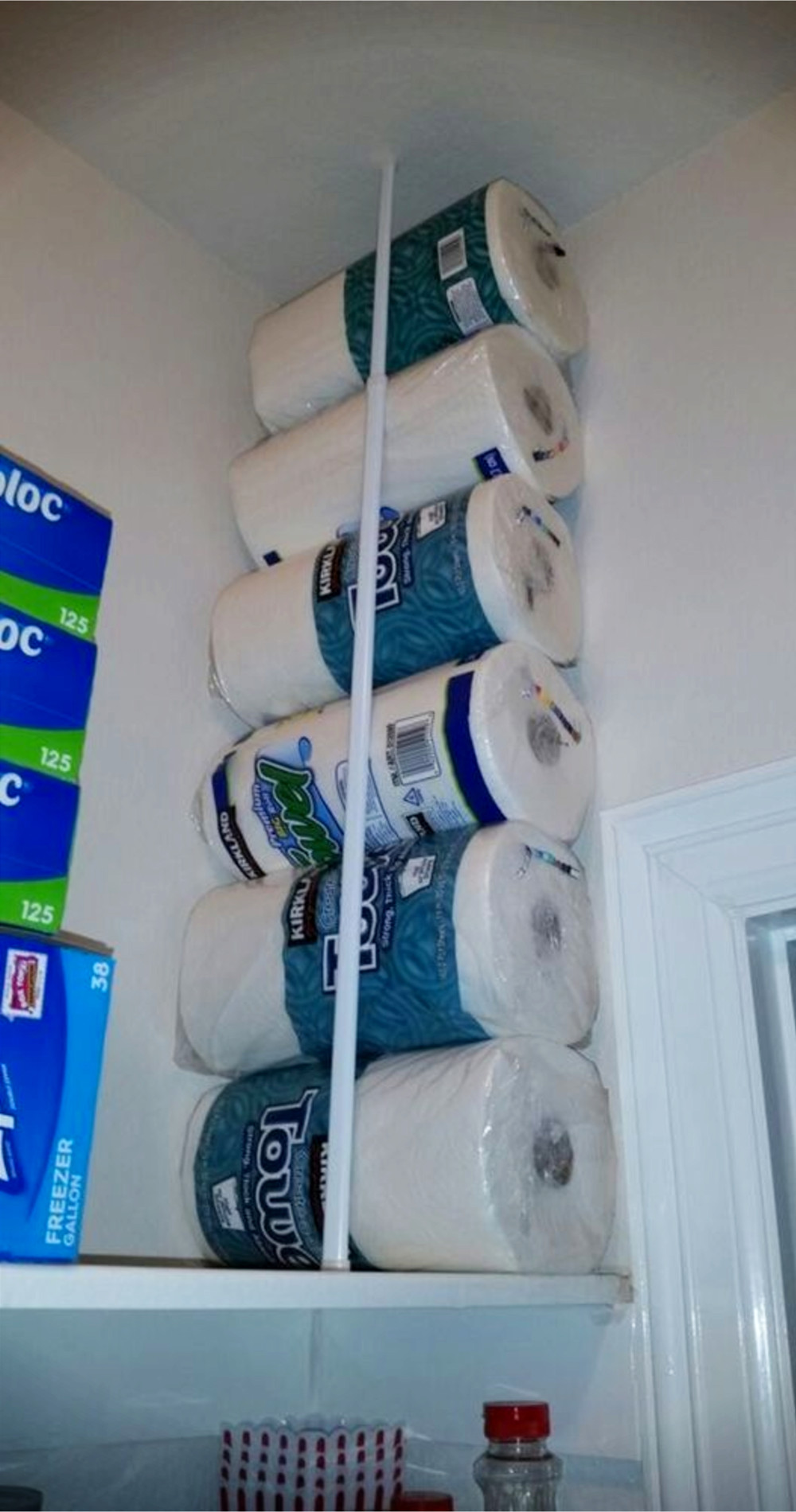 paper towel storage solutions