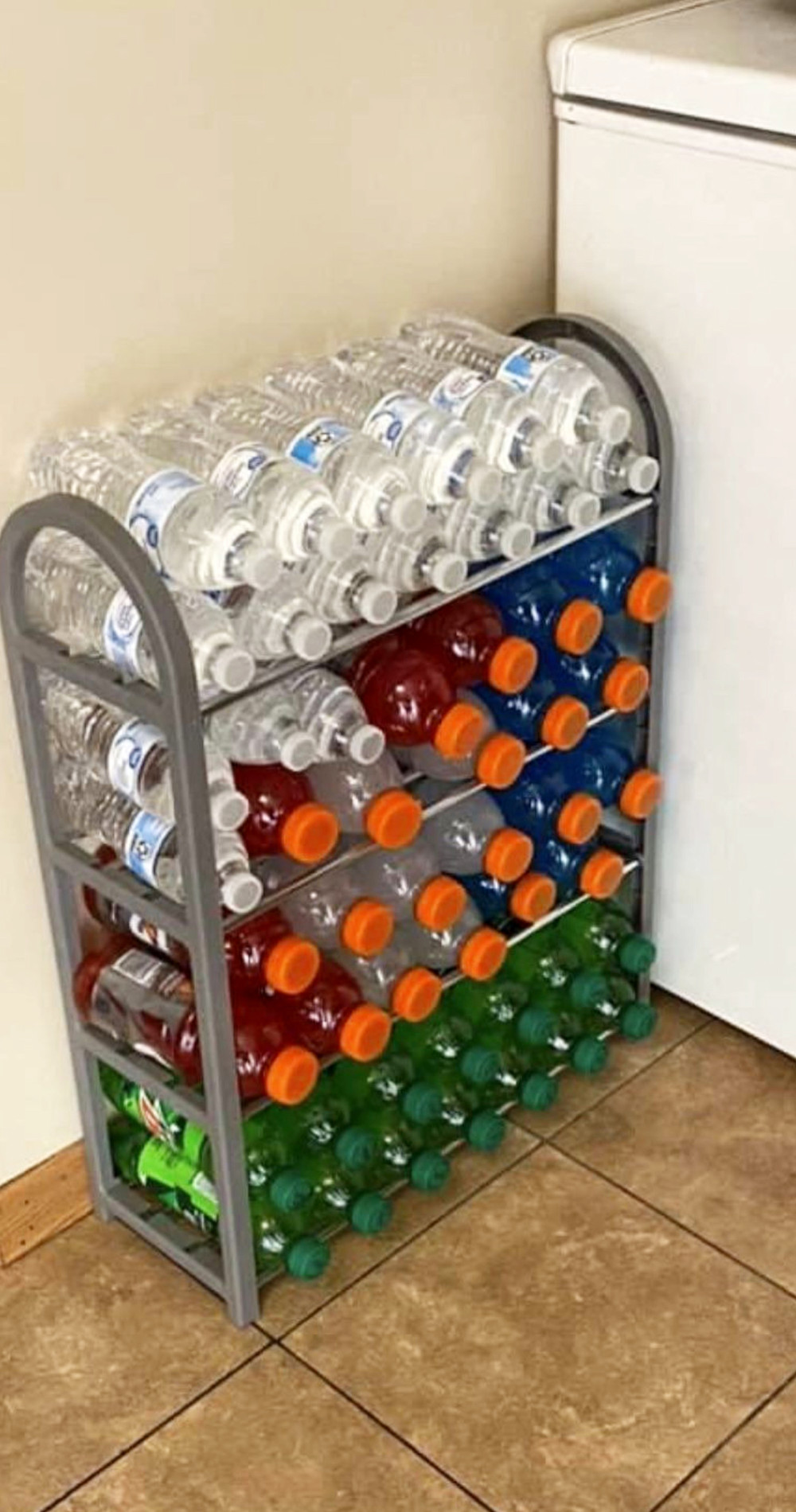 Drink bottle storage solution