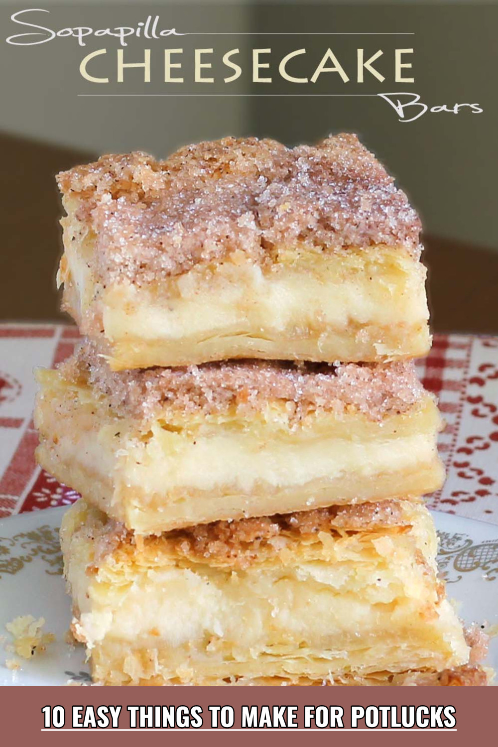 Sopapilla Cheesecake Bars