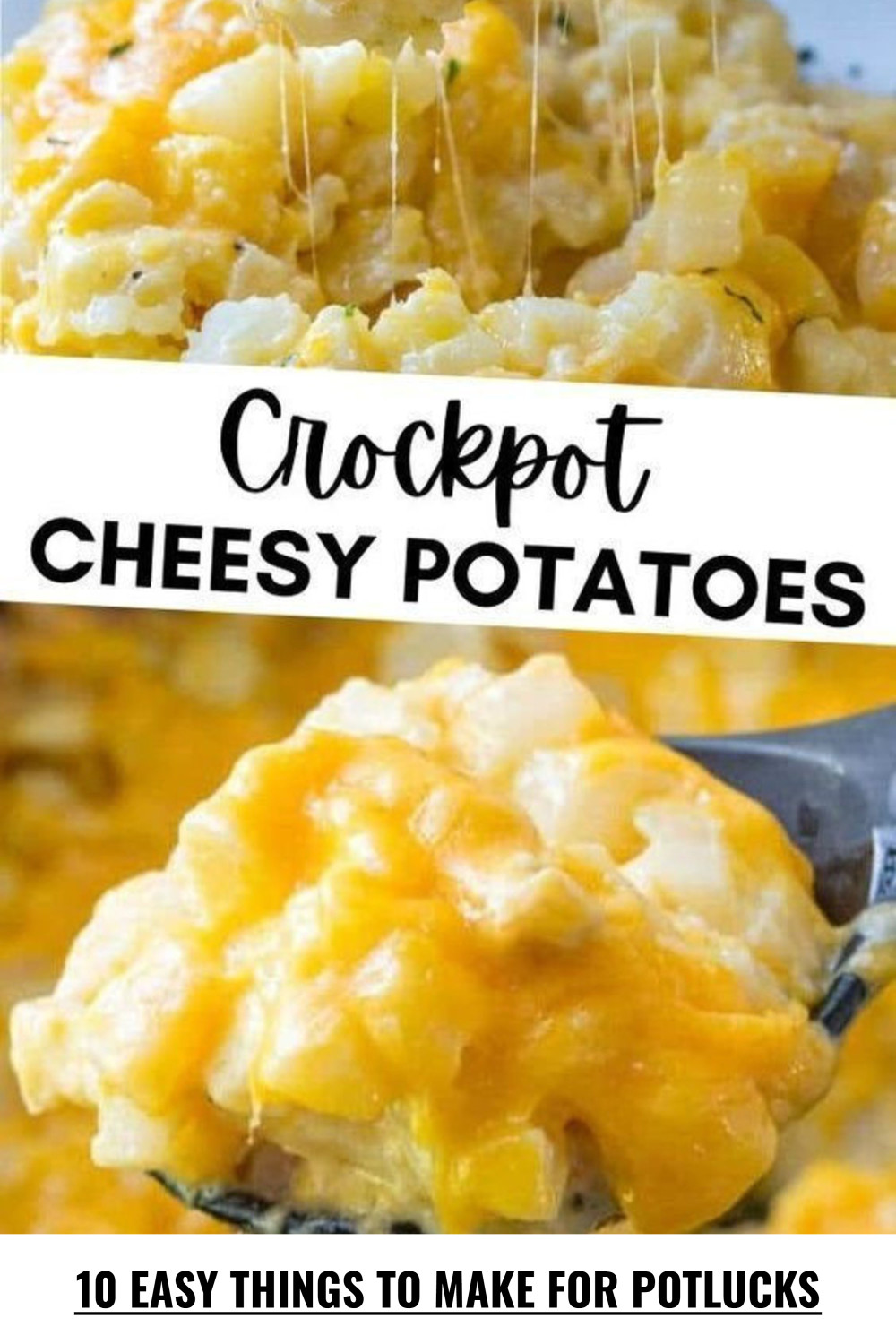 Crockpot Cheesy Potatoes