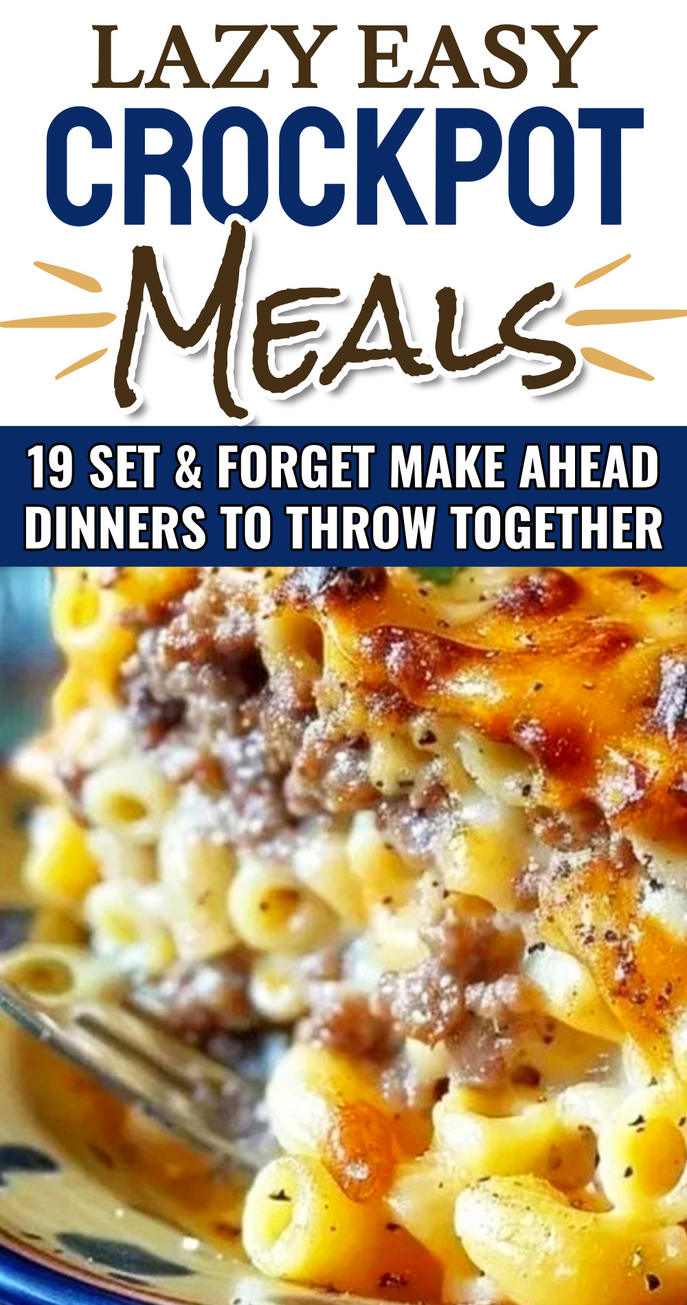 19 Easy Throw Together Crockpot Meals With VERY Few Ingredients