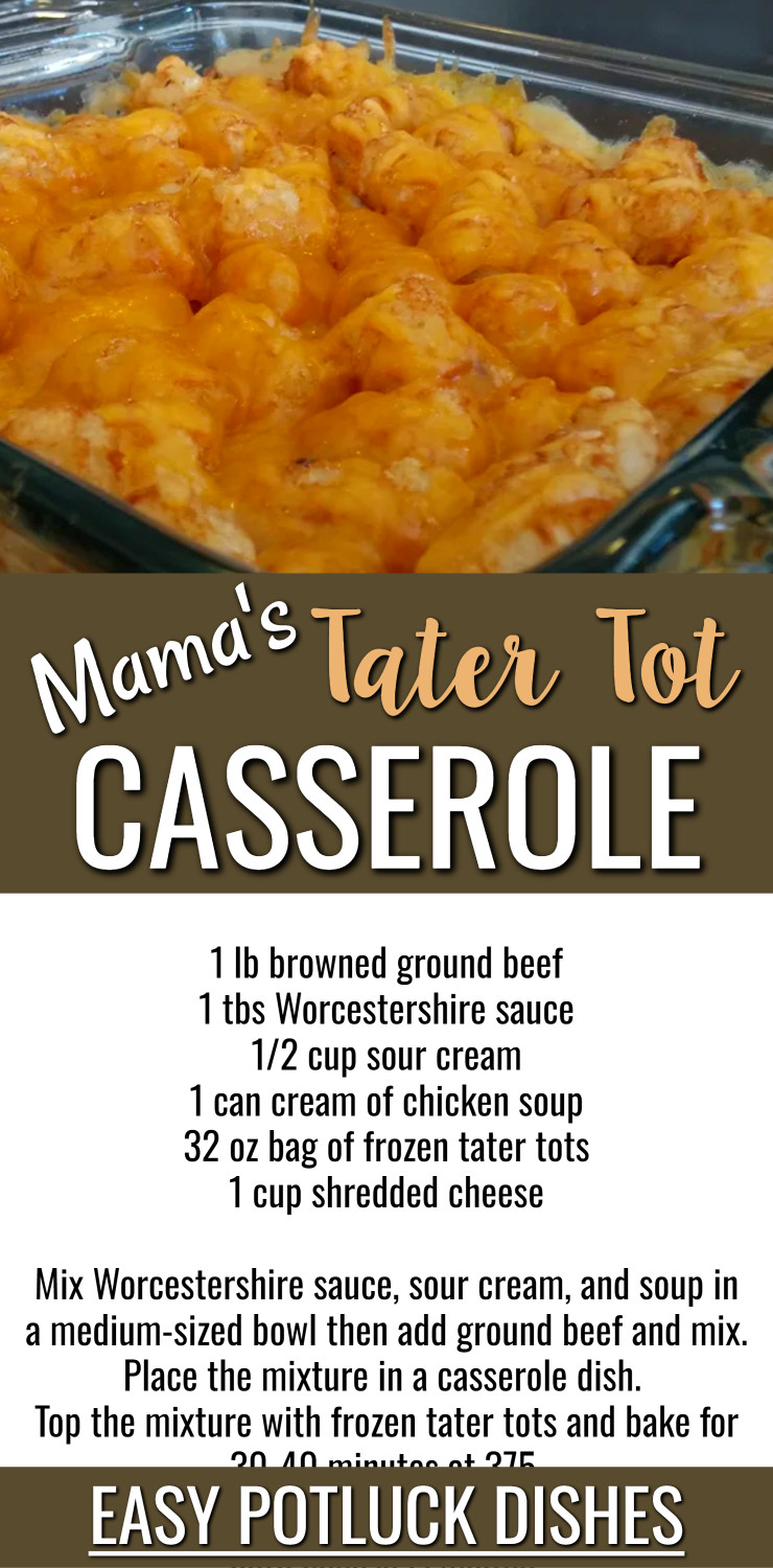 Mama's Tater Tot Casserole