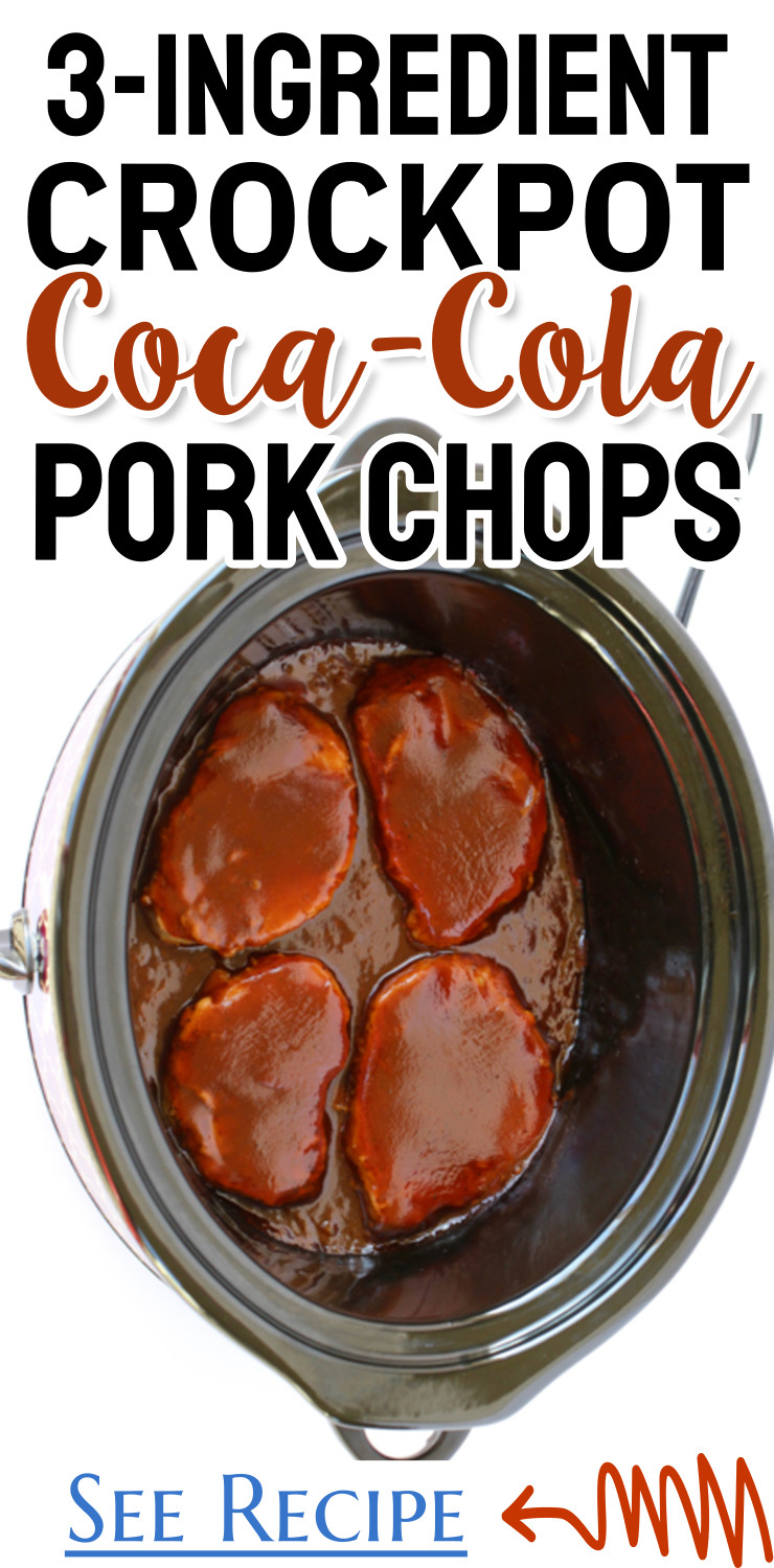 3-Ingredient Crockpot Coca-Cola Pork Chops