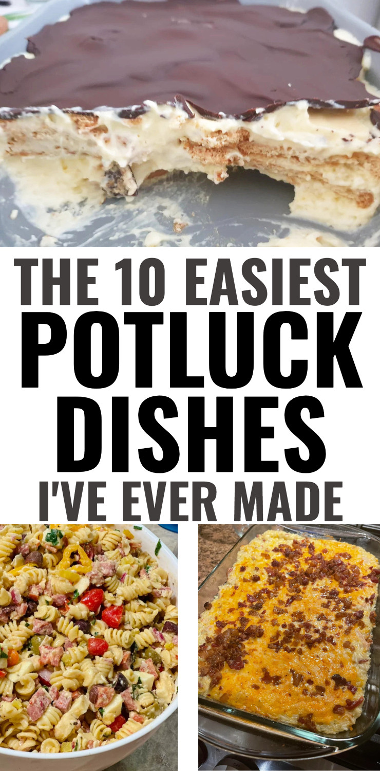 10 Easy Things To Make For Potlucks - Side Dishes, Desserts and More