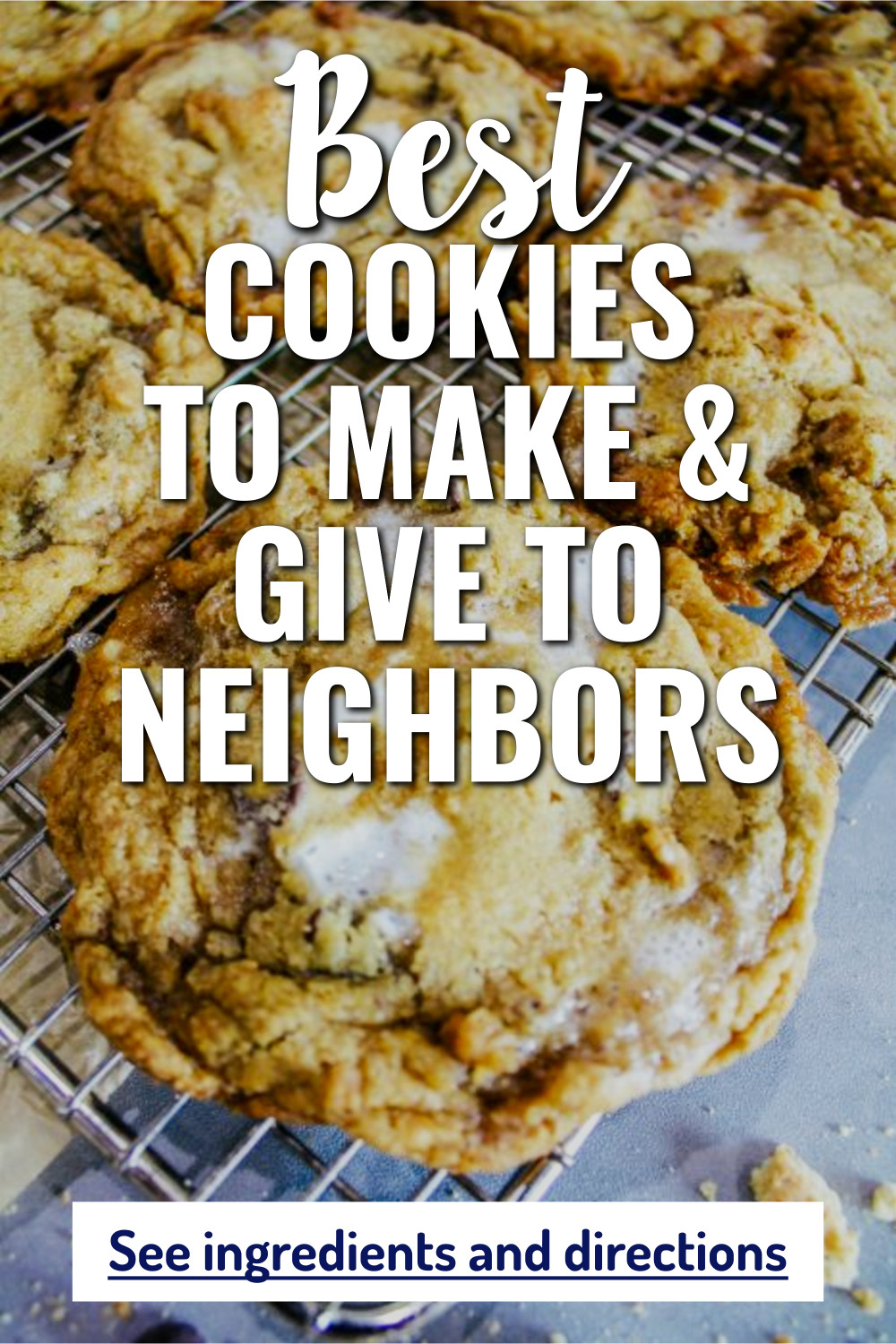 New neighbors introduction gift cookies