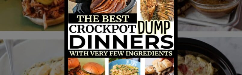 Make Ahead Dinners – 19 Easy Throw Together Crockpot Meals With VERY Few Ingredients