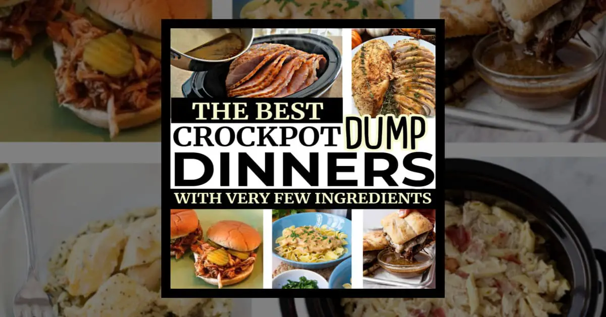 Best crockpot dump dinners with very few ingredients