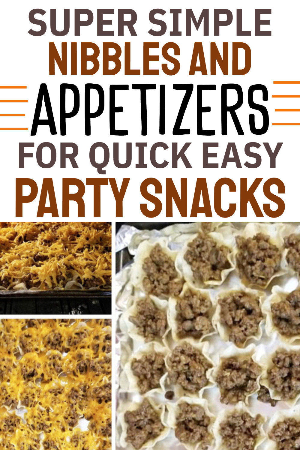 Party Finger Food Ideas - Budget Friendly Make Ahead Nibbles, Dips and Appetizer Platters