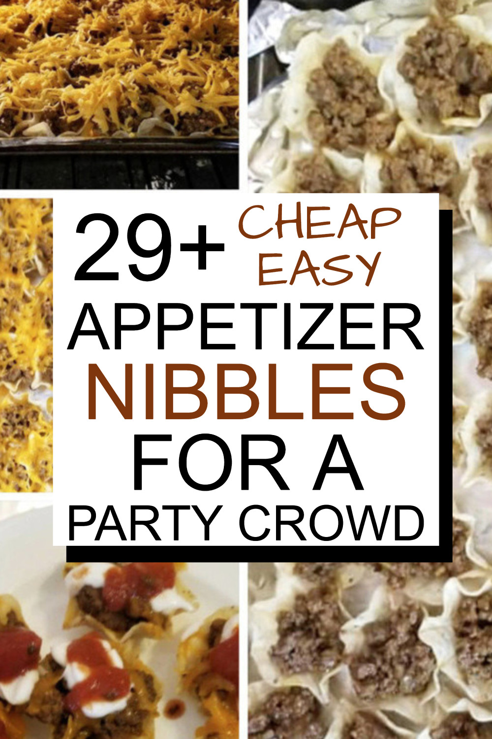 Party Finger Food Ideas - Budget Friendly Make Ahead Nibbles, Dips and Appetizer Platters