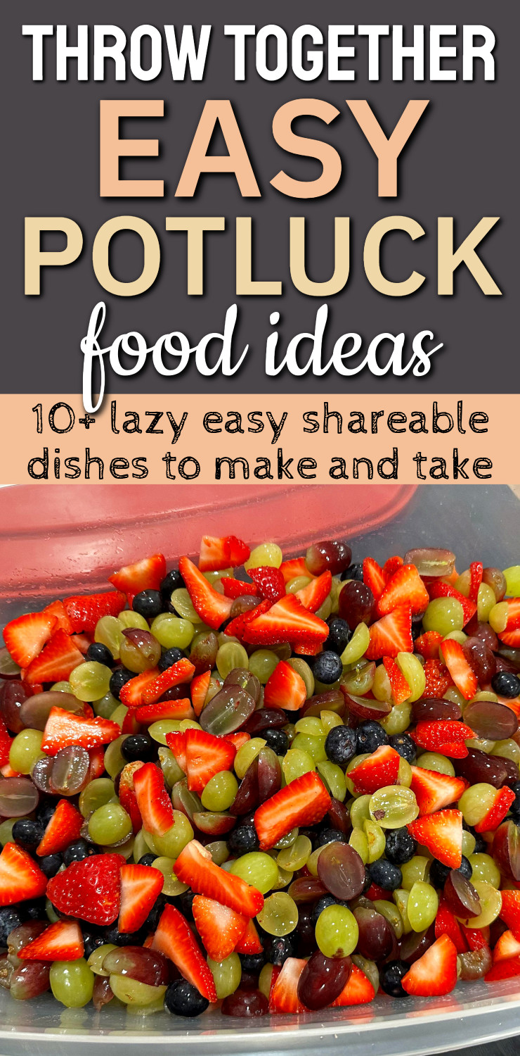 Throw together easy potluck food ideas