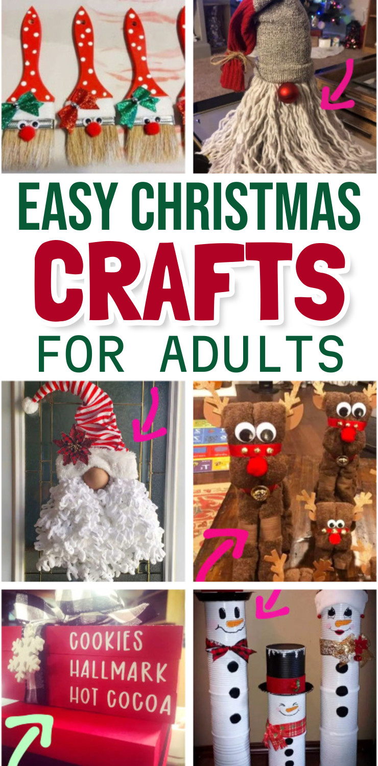 Easy Christmas crafts for adults